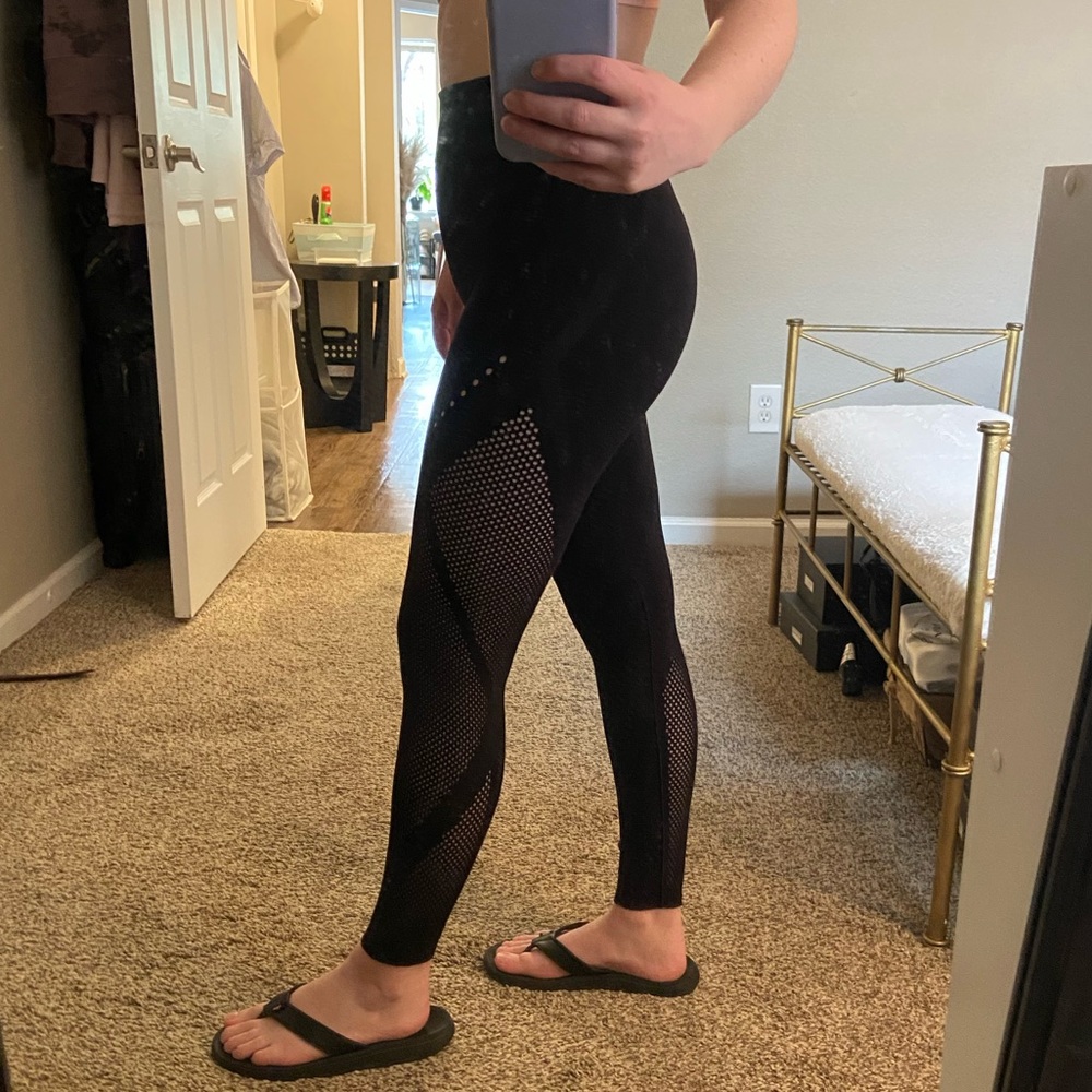 Adidas cut out leggings